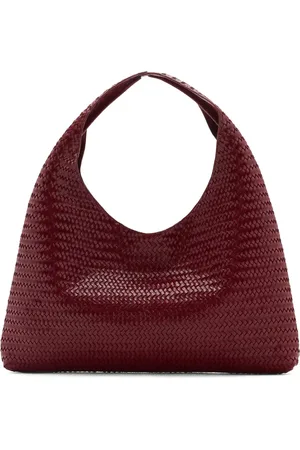 MANGO Braided Leather Shoulder Bag in at Nordstrom