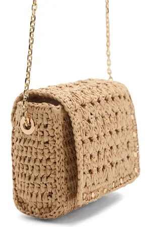 MANGO Mini Crochet Crossbody Bag in at Nordstrom