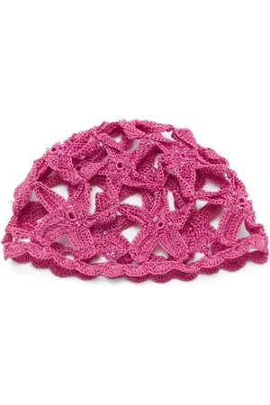 MANGO Star Design Crochet Hat in at Nordstrom