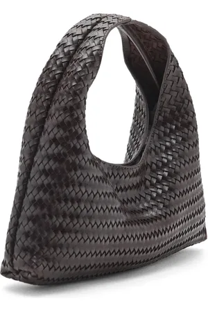 MANGO Braided Leather Handbag in at Nordstrom