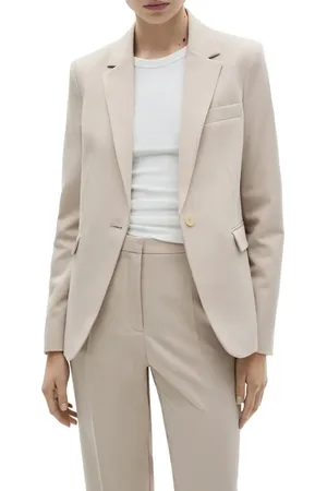 MANGO Fitted Suit Jacket in at Nordstrom, Size 6