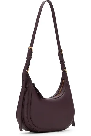 MANGO Oval Faux Leather Shoulder Bag in at Nordstrom