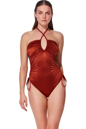 gottex Mademoiselle Halter One Piece in at Nordstrom, Size 8