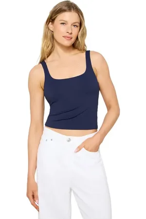 Fabletics PureLuxe Built-In Bra Tank in at Nordstrom, Size Medium