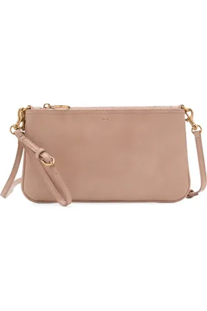 MANGO Faux Leather Clutch in at Nordstrom