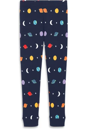 PRIMARY Kids Organic PJ Pant in Rainbow Galaxy in at Nordstrom, Size 2T