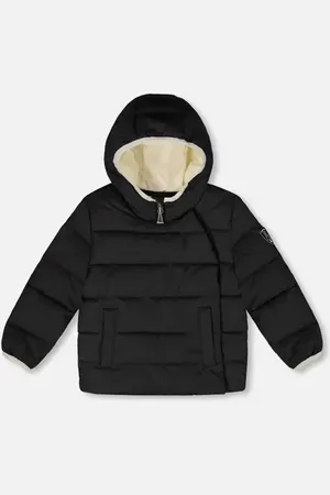 Deux par Deux Kids Gender Inclusive Compressible Winter Puffy Coat Designed for Car Seat in at Nordstrom, Size 2T
