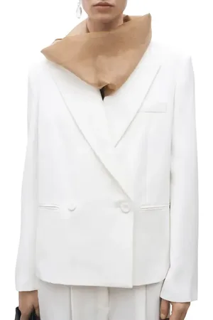 MANGO Oversize Double Breasted Blazer in at Nordstrom, Size Medium
