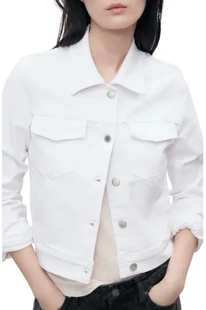 MANGO Pockets Denim Jacket in at Nordstrom, Size Medium