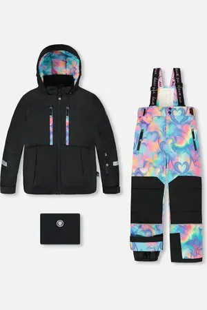 Deux par Deux Girl Two-Piece Teknik Snowsuit in at Nordstrom, Size 9