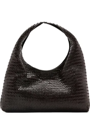 MANGO Braided Leather Shoulder Bag in at Nordstrom