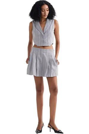 Reistor Cropped Cotton Tweed Vest in at Nordstrom, Size X-Small