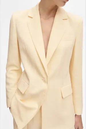 MANGO Notch Lapel Blazer in at Nordstrom, Size Small