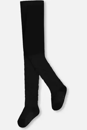 Deux par Deux Knit Tights with Tone-On-Tone Star in at Nordstrom, Size 3-4T