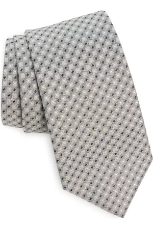 CANALI Neat Silk Tie in at Nordstrom
