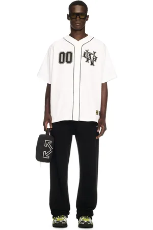 OFF-WHITE 00 Baseball Shirt - Male Shirts 44