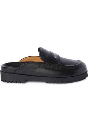 OFF-WHITE Leather O Slip-on Loafer - Female Loafers And Flats 36