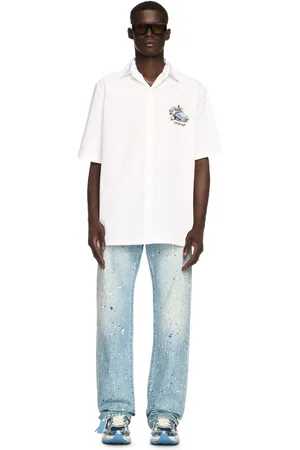 OFF-WHITE Fresco Arrow Bowling Shirt - Male Shirts 44