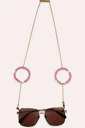 Frame Chain Baby Pink Candy Pop Glasses Chain in Metal