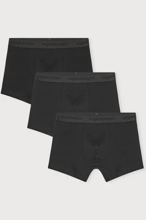 Organic Basics Core Trunks 3-Pack Black / Black / Black XXL