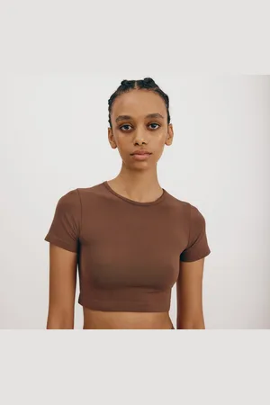 Organic Basics Smooth Crop Tee XXS
