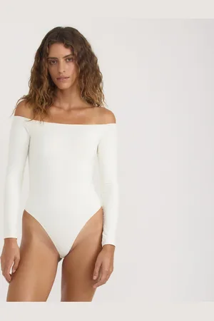 Organic Basics Smooth Off-Shoulder Bodysuit XXS