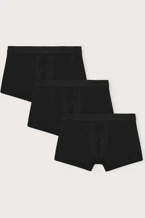 Organic Basics Premium Trunks 3-pack Black / Black / Black S