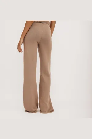 Organic Basics True Knit Wide Leg Pants XS