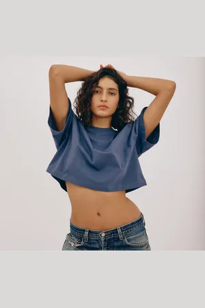 Organic Basics True Boxy Crop Tee XS