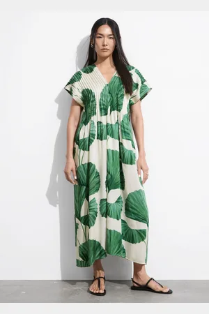 & OTHER STORIES Pleated Midi Dress