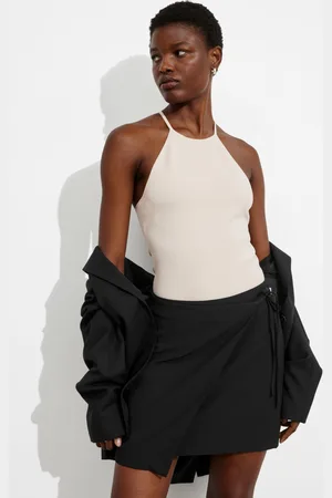 & OTHER STORIES Tailored Mini Wrap Skirt