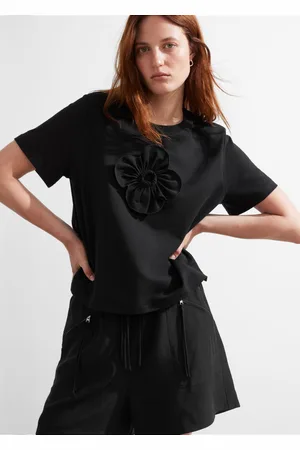 & OTHER STORIES Floral-Appliqué T-Shirt
