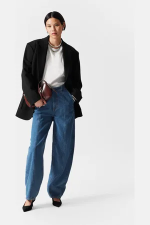 & OTHER STORIES Tapered Barrel-Leg Jeans