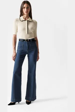 & OTHER STORIES Patch-Pocket Bootcut Jeans