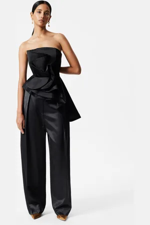& OTHER STORIES Shiny Wool-Blend Trousers