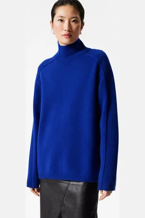 & OTHER STORIES Panelled Wool Turtleneck Jumper