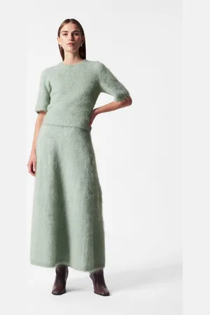 & OTHER STORIES Brushed-Knit A-Line Maxi Skirt