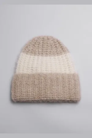 & OTHER STORIES Striped Alpaca-Blend Beanie