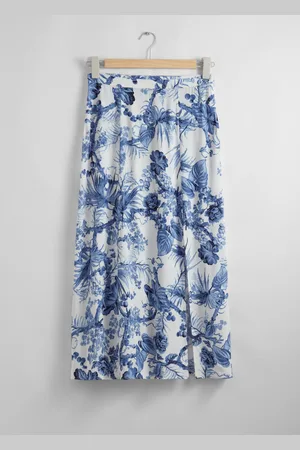 & OTHER STORIES Side Slit Midi Skirt