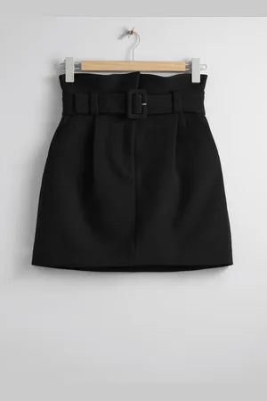 & OTHER STORIES Paperbag Waist Mini Skirt