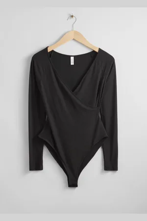 & OTHER STORIES Off-Shoulder Wrap Bodysuit