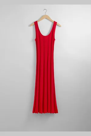 & OTHER STORIES Slim Tank Midi Dress