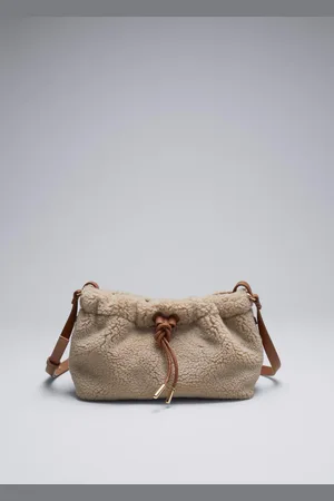 & OTHER STORIES Leather-Trimmed Pile Bag