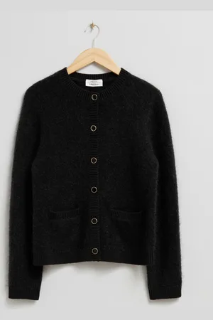 & OTHER STORIES Fuzzy Knit Cardigan