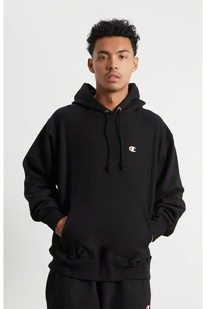 Black champion clearance hoodie sale