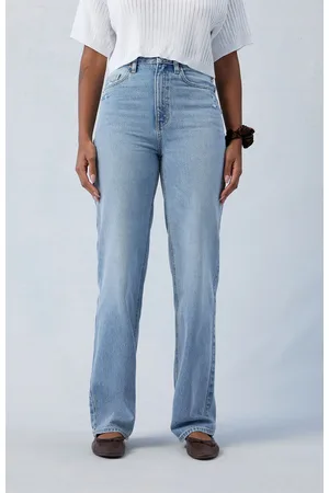 PacSun Women's Eco Light Blue '90s Boyfriend Jeans Size 22 at   Women's Jeans store