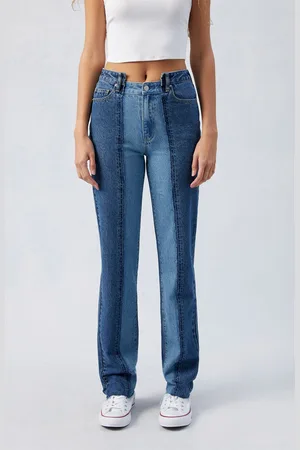 PacSun Eco Light Indigo Ripped Millie Mid Rise '90s Boyfriend Jeans