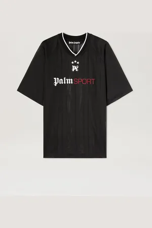 Palm Angels Palm Sport T-shirt - Man T-shirts & Polo Black - Off White L