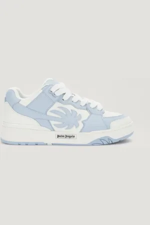 Palm Angels Venice Sneaker - Man Sneakers White - Baby Blue 37