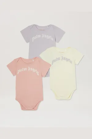 Palm Angels 3 Pack Bodysuits - Kids All Baby Light Pink Offwhite 24